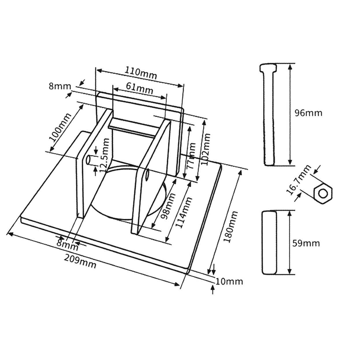 Lifting Rotary Lock - 图片 3
