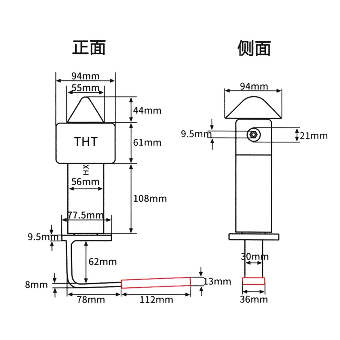 National Standard Lifting Rotary Lock - 图片 2