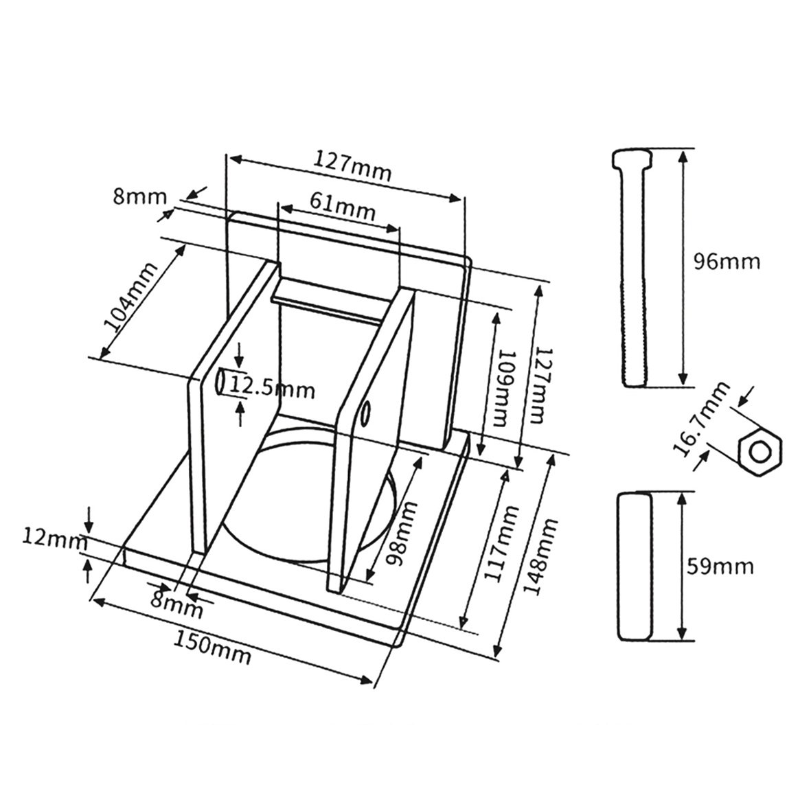 National Standard Lifting Rotary Lock - 图片 3