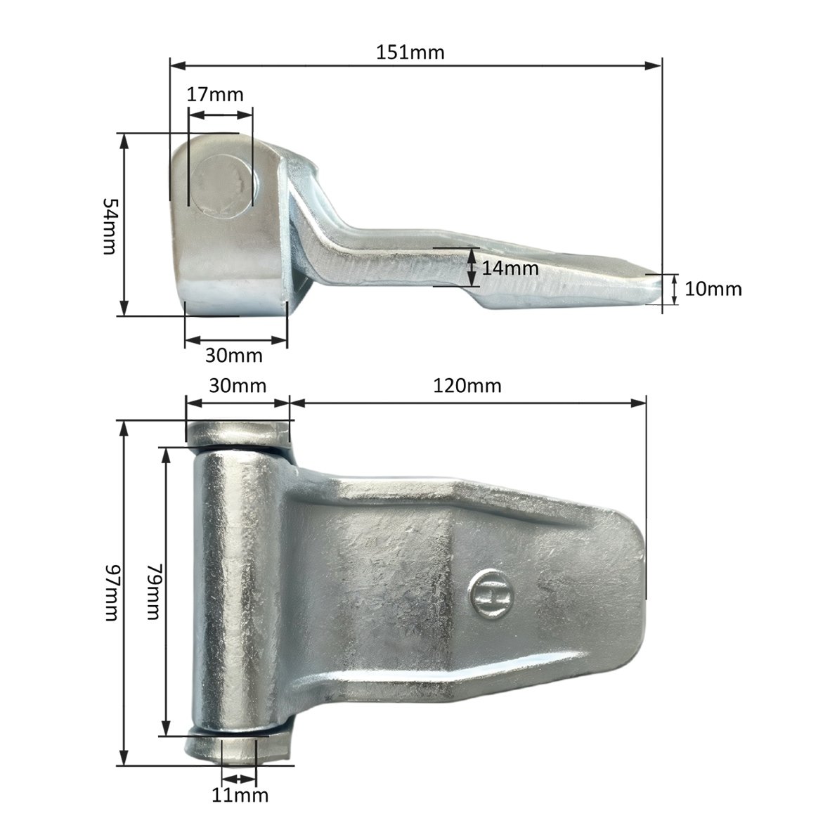 Straight Seat Hinge - 图片 2