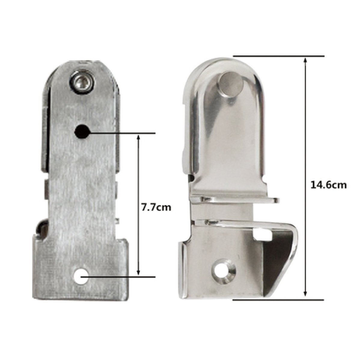 304 Stainless Steel 1-inch Door Lock Latch1-5 - 图片 2