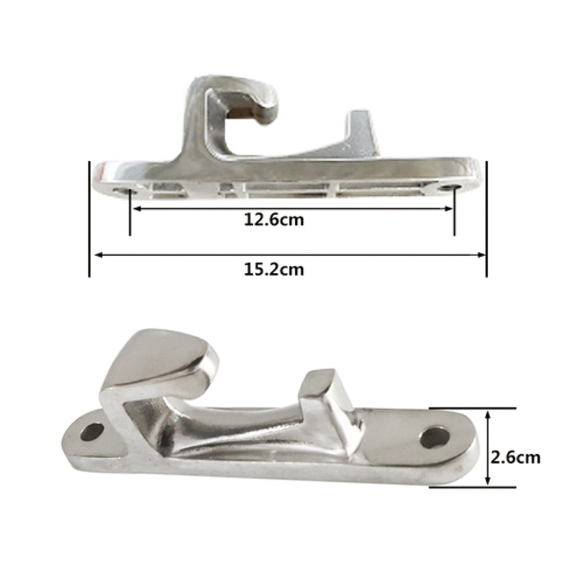 304 Stainless Steel 1-inch Door Lock Seat2-3 - 图片 2